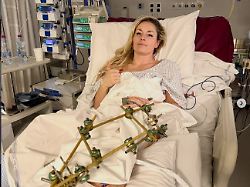 "Ich mache Fortschritte": Lindsey Vonn meldet sich aus dem Krankenhaus